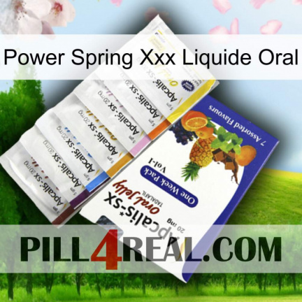 Power Spring Xxx Oral Liquid 11
